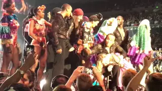 Madonna getting SPANKED by Dancers at Rebel Heart Tour, Sydney March 20 2016. FINAL SHOW!!