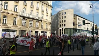 80 ROCZNICA RZEZI WOŁYŃSKIEJ / MARSZ PAMIĘCI - WARSZAWA 11.07.2023 cz. 1 ROZPOCZĘCIE