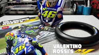 Build Valentino Rossi's YZR - M1 Motorcycle - Pack 1 - Stage 1-2