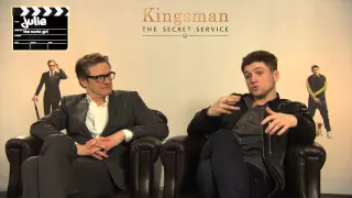 Interview Kingsman The Secret Service Colin Firth