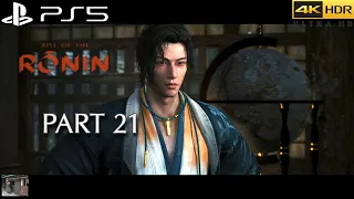 RISE OF THE RONIN (PS5) [4K 60FPS HDR] (TWILIGHT) 100% PLAYTHROUGH PART 21 - TERMS OF THE DEAL