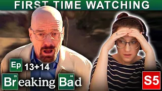 BREAKING BAD REACTION! | FIRST TIME WATCHING | SEASON 5 episode 13 "To'hajiilee" and 14 "Ozymandias"