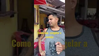 Como não  congelar a Cerveja