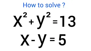 A Nice Algebra Problem | Can you solve this ? | Math Olympiad  X=? & Y=?