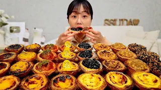 달콤파삭촉촉 에그타르트 10종류 먹방! 디저트 리얼사운드 Egg Tarts MUKBANG ASMR