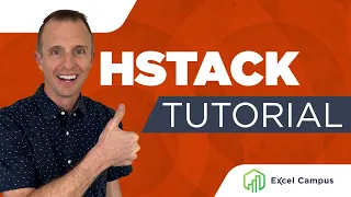 Get Started With HSTACK: Quick And Easy Tutorial #microsoftexcel