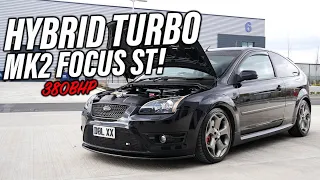 Dan's HYBRID TURBO 380bhp MK2 Focus ST sounds MEGA!