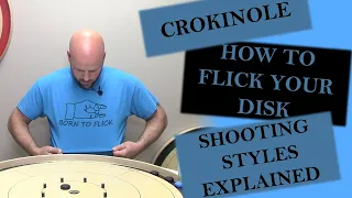 Crokinole How to Flick Your Disk (Crokinole Shooting Styles Explained)