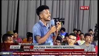 Akademiku UNPAZ vs Avelino Coelho, Politika Parlamentu Nasional, sosa kareta Prado