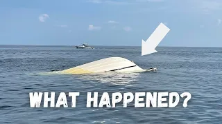 We Came Across A CAPSIZED Boat Offshore And Im Glad We Did! *Catch, Clean & Cook*