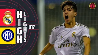 HIGHLIGHTS: Real Madrid vs Inter Milan U17 Al kass Cup 2020