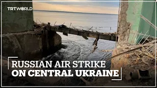 Russia strikes major dam in central Ukraine