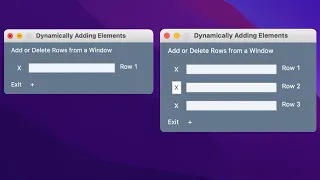 PySimpleGUI - Dynamically Add UI Elements