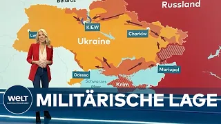 RUSSISCHE INVASION: Aktuelle Lage beim KRIEG in der UKRAINE