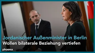 Bundesaußenministerin Baerbock empfängt jordanischen Amtskollegen Safadi