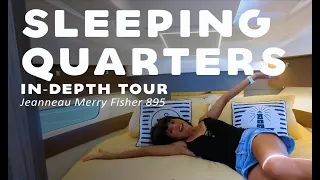 SLEEPING 6 ON A MERRY FISHER | The Rudder