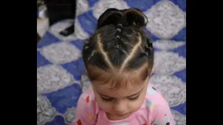 2 year baby girls cute easy Hairstyle