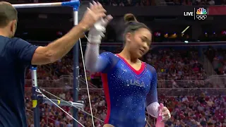 Suni Lee Stuns On Uneven Bars