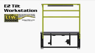 LTW E2 Tilt Workstation - Height Adjustable and Tilting - LTW Ergonomic Solutions