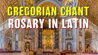 Gregorian Chant Rosary in Latin 20 Mysteries with @JourneyDeeper and @JohnShaw