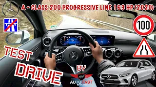 2020 Mercedes-Benz A200 163 hp - Test Drive POV 4K