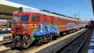 🇧🇬Soviet era trains in European Union. ER25 on Bulgarian Railways, full Review (2022)