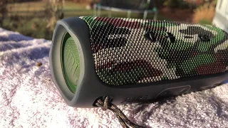 New JBL flip 5 Bass test!! (Perfect focus)