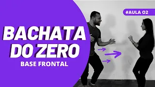 Passo Básico de Bachata - Base Frontal Aula 02 | Como dançar Bachata do zero com Bruno y Catarina