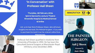 Grand Rounds 29:2:24   In Discussion with Aali Sheen, The Painted Surgeon