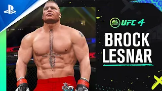 EA Sports UFC 4 - Brock Lesnar Reveal Trailer | PS4