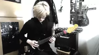 the GazettE - UNDYING guitar solo covered by Moz