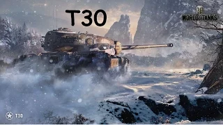 World of Tanks Replay - T30, 10 kills, 8k dmg, (M) Ace Tanker