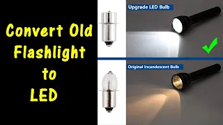 Flashlight LED Conversion Kit Bulbs 3-6 Cell C&D for StreamLight or MagLite Torch 🔦⚡