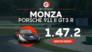 Monza 1.47.2 - Porsche 991 II GT3 R - GO Setups | ACC