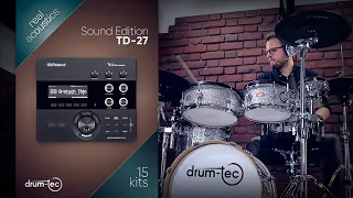 Roland TD-27 Real Acoustics Sound Edition: DOWNLOAD Custom Kits