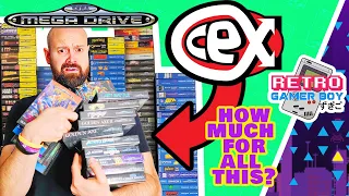 Selling Massive Mega Drive Collection to CEX