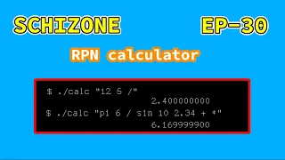 postfix calculator in x86 assembly | SCHIZONE EP-30