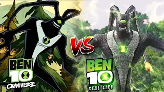 Ben 10 Feedback Transformation | Real Life .VS. Cartoon