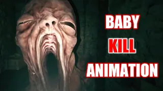 Kill Animation Mutant Baby - RESIDENT EVIL VILLAGE