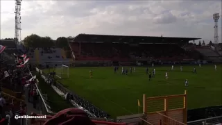 Calcio, Serie B 2016/17 - 10^ g.ta: Vicenza-Frosinone 1-1 (dagli spalti del "Menti")