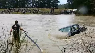 Toyota Hilux Lost in the Waimakariri River (DVSGTT)