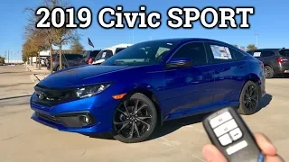 REFRESHED: 2019 Honda Civic Sport Review & Drive