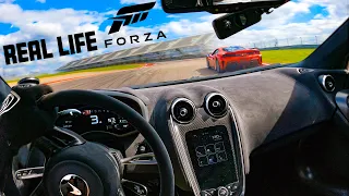 Speed Phenom TAKES ON F1 Circuit of the Americas w/ McLaren Racecar! | FORZA ACTION