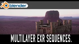 Multilayer EXR sequences in Blender: Exporting and Compositing tip