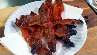 How to make perfect crispy bacon every time! Easy recipe