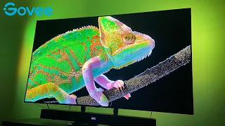 Govee Immersion TV Backlight (55-65") - Unboxing, Setup, and Test