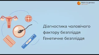 Діагностика чоловічого фактору безпліддя.Генетичне безпліддя. Клименко Е.В.