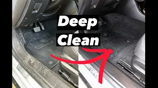Interior Deep Clean Opel Insignia - Dirty Interior Car Detailing