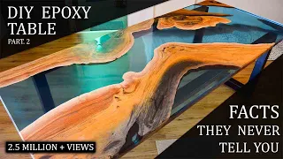 DIY Epoxy Table - Step By Step Guide - Part 2