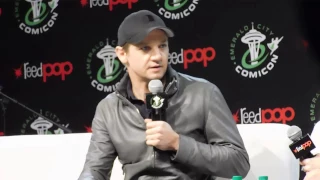 Jeremy Renner (Avenger's Hawkeye) panel full @ Emerald City Comic Con 2017